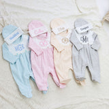 Monogrammed Baby Outfit