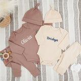 Baby Long Sleeve 3-piece Bodysuit